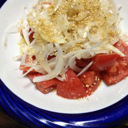 カツオ節の代わりに胡麻ですいません(^^;;野菜が美味しい時期ですね。ご馳走様でした。